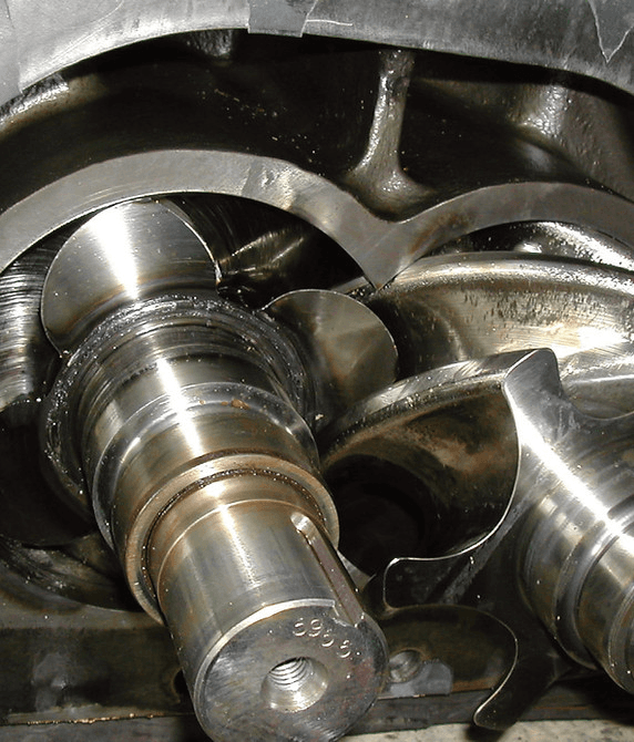 Precision machined and polished compressor rotors