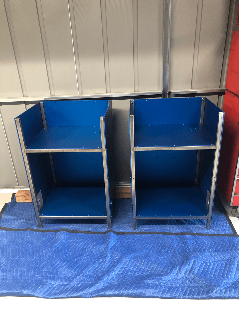 Blue PDQ testing equipment