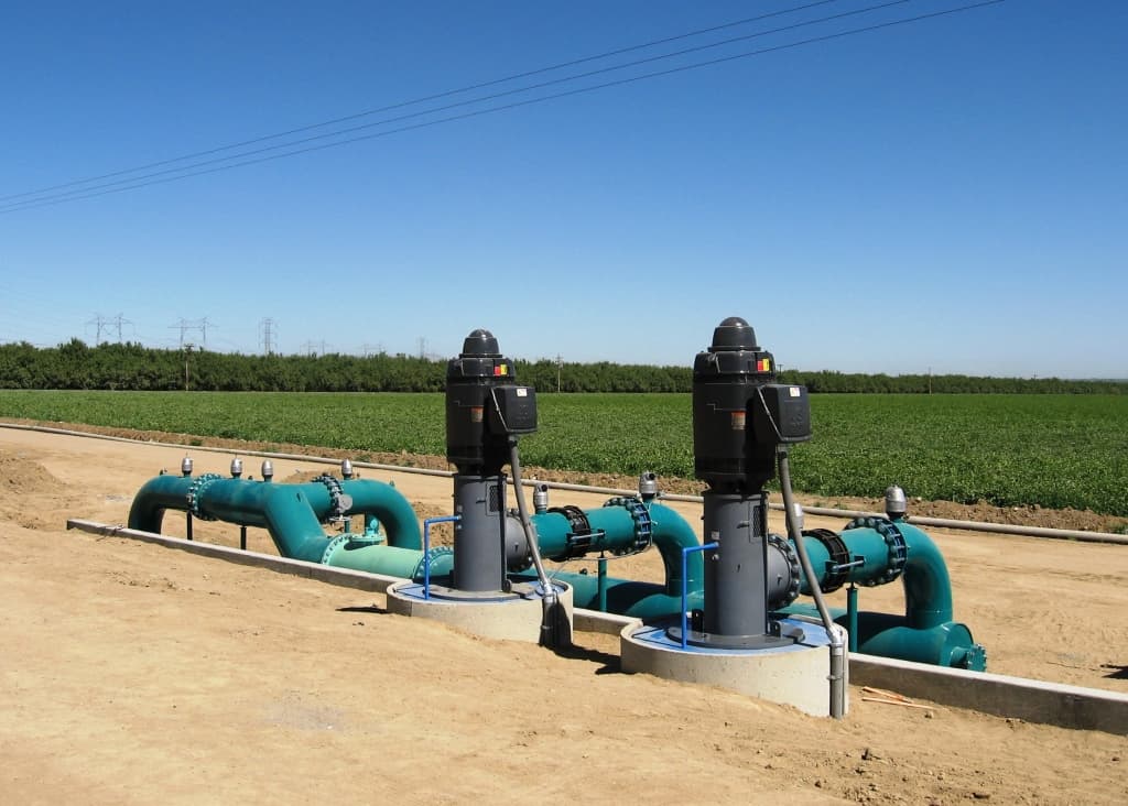 Municipal water treatment and pumping systems
